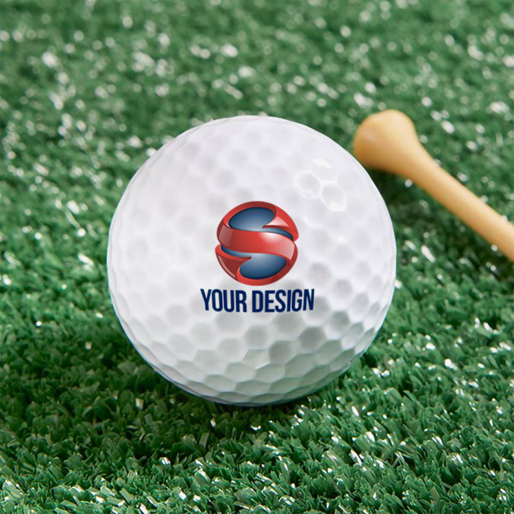 Custom Printed Golf Balls - Personalize with Image, Logo, Text