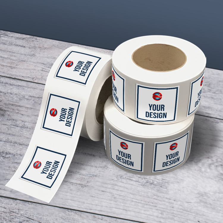 Custom Sticker Rolls Labels - Free Shipping