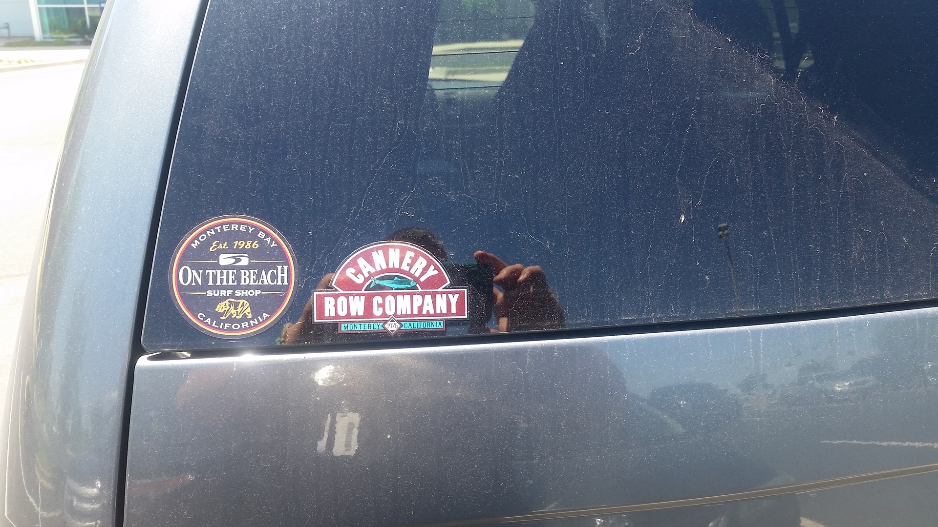 Ryan's photograph of their Die Cut Stickers
