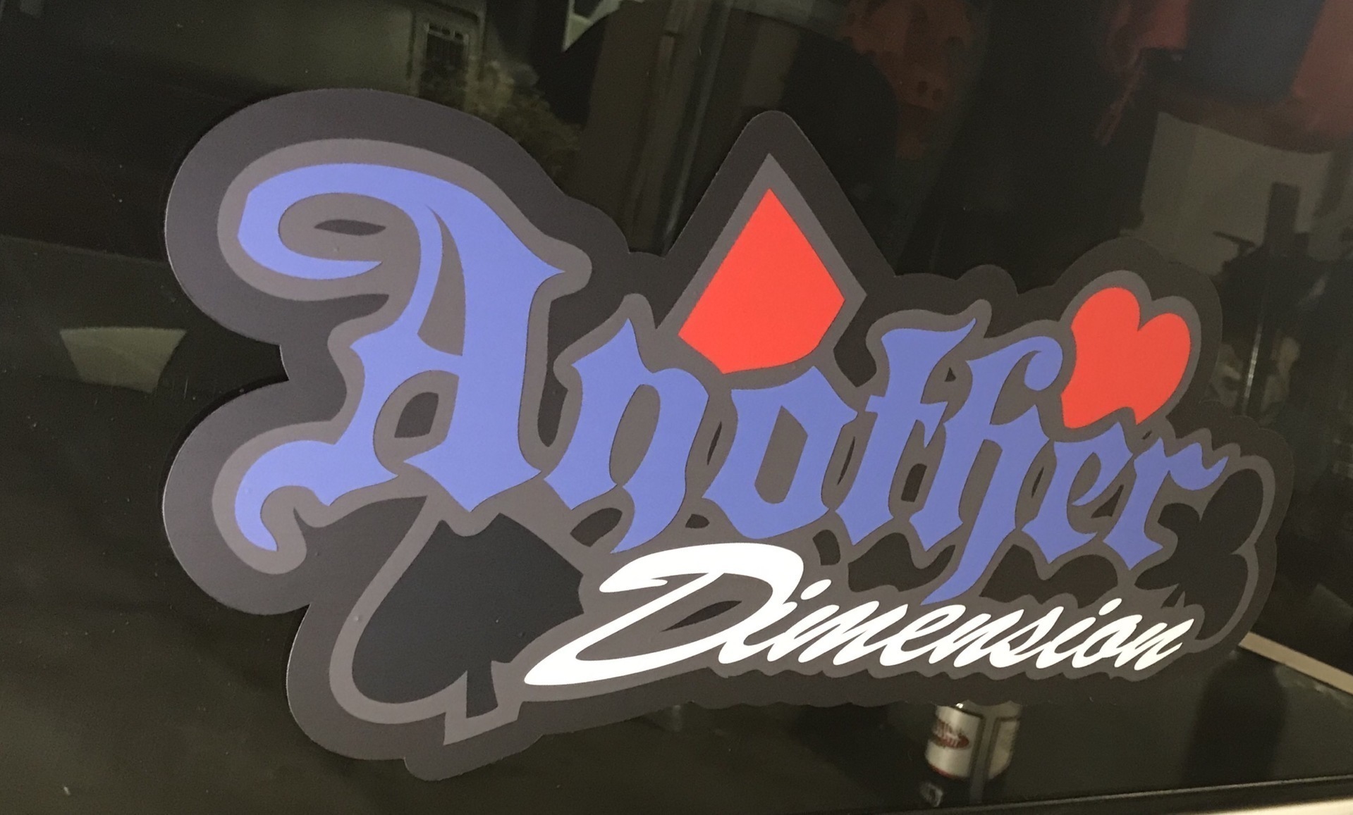 Marcos's photograph of their Die Cut Stickers
