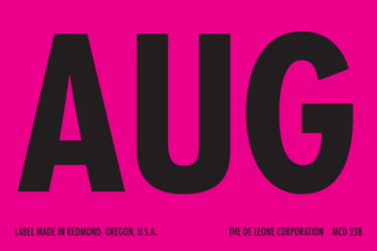 August Matte Paper Labels 2 x 3