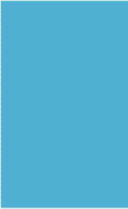 Blue Rectangle Labels 3 x 6