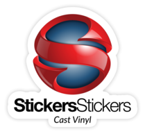 Cast Vinyl Material Sample Sticker