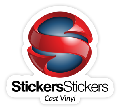 Cast Vinyl Material Sample Sticker