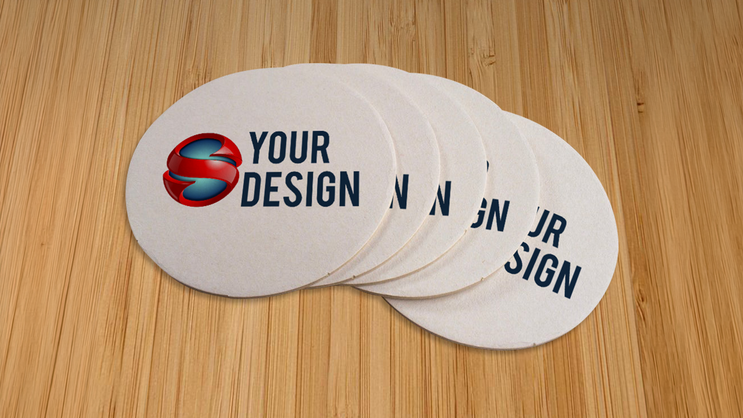 Circle Paper Coaster 2