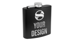 Custom Engraved 6oz Flask