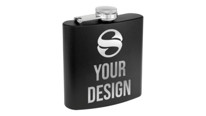 Custom Engraved 6oz Flask