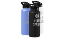 Custom Engraved Water Bottles (34oz)