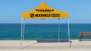 Custom Pop-Up Tent At The Waterfront
