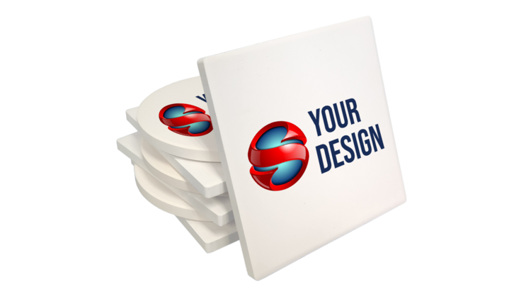 Custom Printed Ceramic Coasters