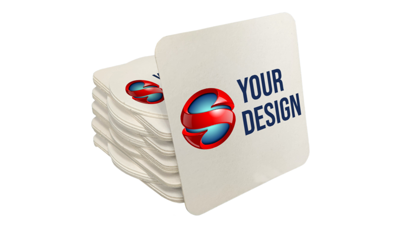 Branded Custom Coasters: Promotional Coasters | Free Shipping
