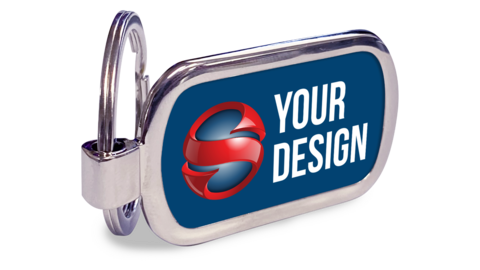 Rectangle Keychain Build Create A Custom Printed Rectangle Key Chain With Your Design or Image!