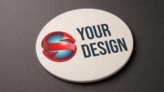 Custom Round Stone Coasters
