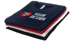 Custom Short Sleeve V-Neck Tee