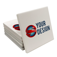Custom Square Stone Coasters