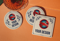 Custom Wedding Coasters