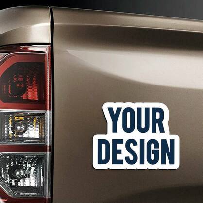 Die Cut Magnet Truck