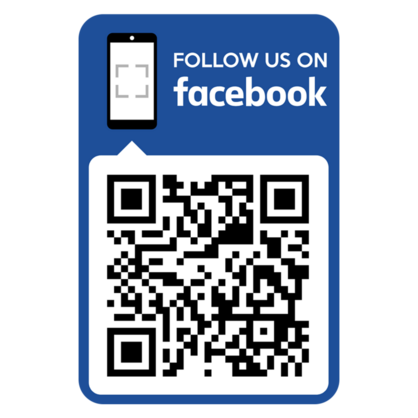 Facebook QR Code Phone Sticker