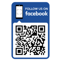 Facebook QR Code Phone Sticker