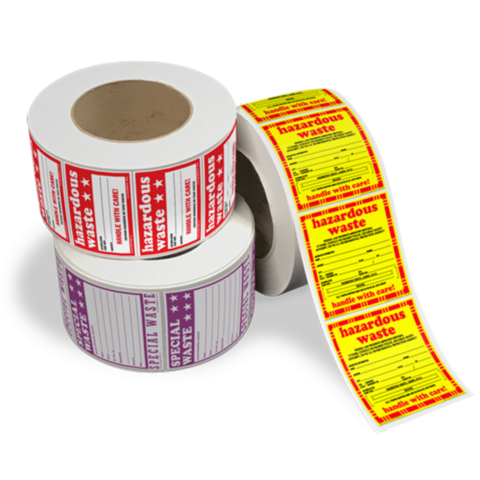 Warning Labels for Hazardous Waste