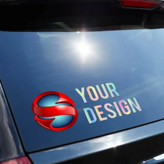 Holographic Multi-Color Transfer Stickers | Printed Transfer Decals