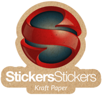Kraft Paper Sticker Sample