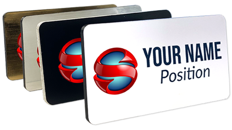 Large Rectangle Name Tag