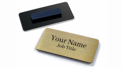 Large Rectangle Name Tags 5