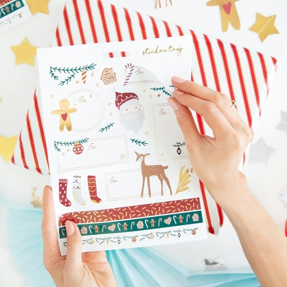 Metallic Sticker Sheet Gallery Image 2