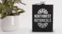 Northwest Botanicals flask on table