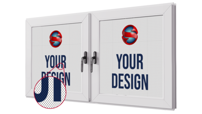 Perforated Window Film