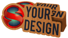 Printed Wood Stickers