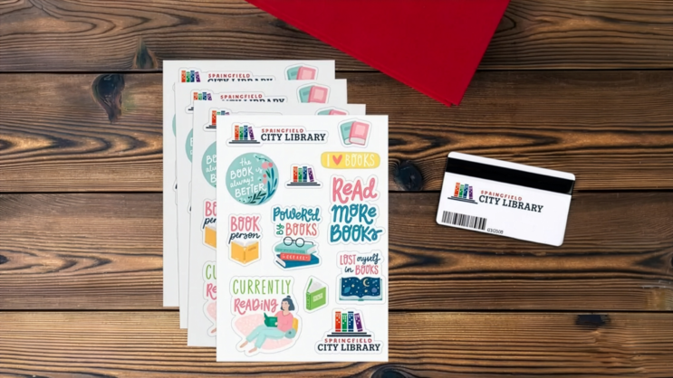 Reading Sticker Sheets from Library