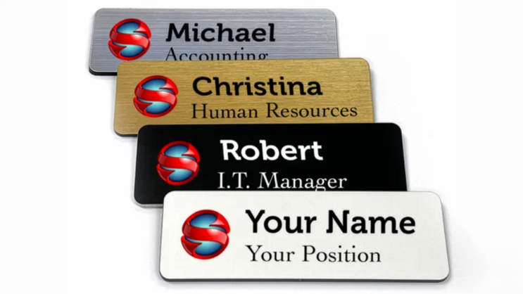 Rectangle Name Tags 1