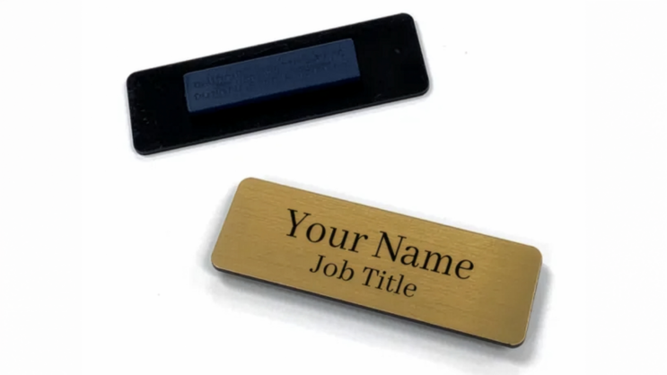 Rectangle Name Tags 5