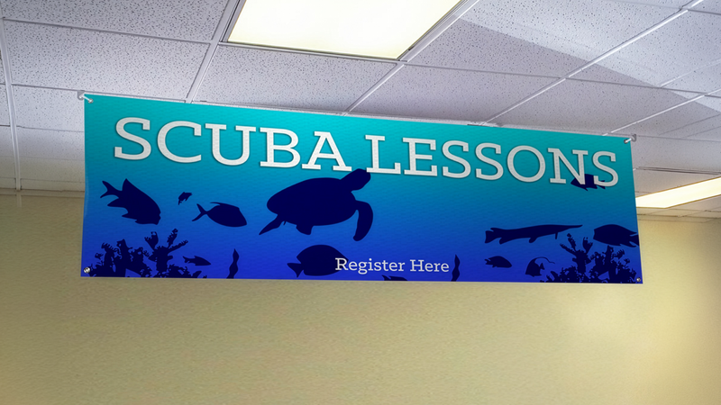 Scuba Lessons Banner