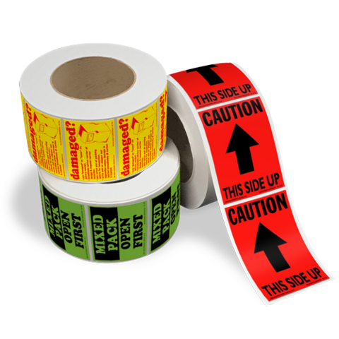 Labels for Shipping and Packaging Information