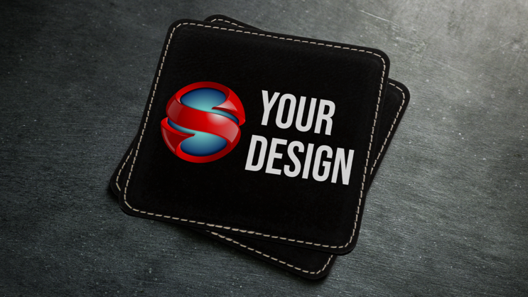 Square Leatherette Coasters