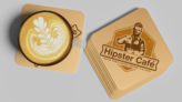 Square Paper Coaster 1