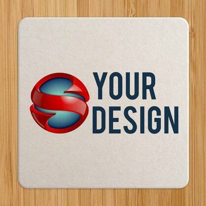 Square Paper Coaster 1