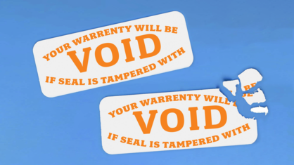 SS Custom Tamper Proof Stickers Gallery Image 5