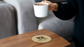 SS Engraved Circle Leatherette Coasters - Gallery 3