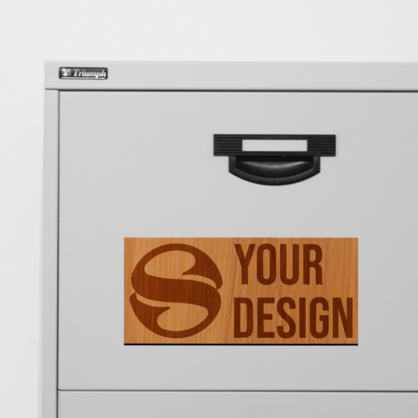 SS Engraved Wood Magnets Gallery Image 1