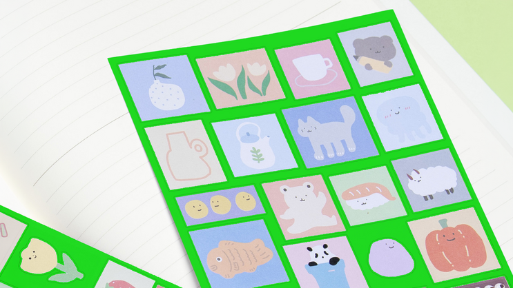 SS Neon Sticker Sheet Gallery Image 2