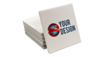 SS Printed Square Ceramic Coasters - Thumbnail