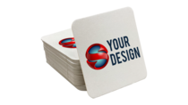 SS Printed Square Paper Coasters - Thumbnail