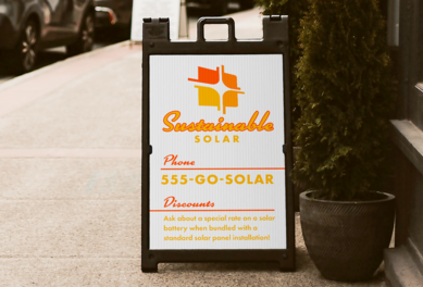 Trades A-Frame Signs