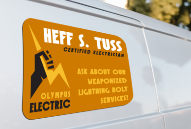 Trades Car Door Magnets