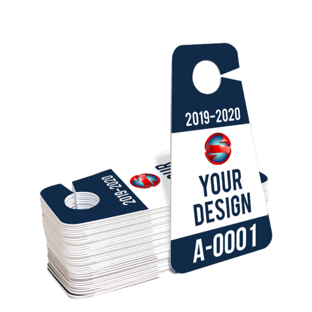 Parking Tags for Rear View Mirror Hang Tags for Parking