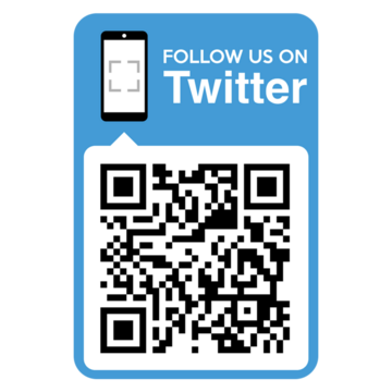 Twitter Qr Code Sample Get More Likes & Follows With Custom Twitter QR Code Stickers!
